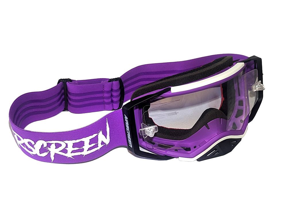 AirScreen AERO 05 EX goggle purple 1